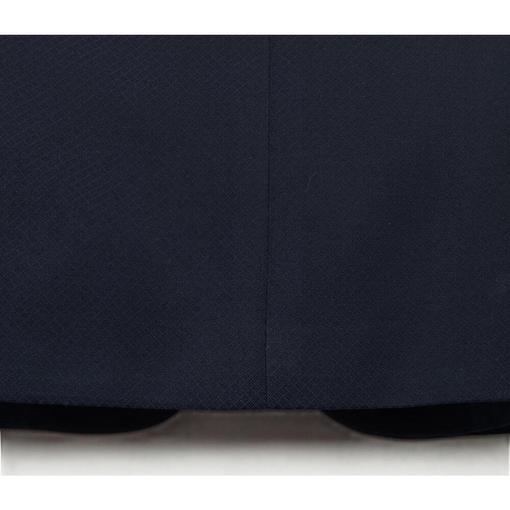 Alfani Men's Slim-Fit Stretch 2-Piece Tuxedo Diamond Grid Navy 38R 30x30 NWT - Picture 5 of 9